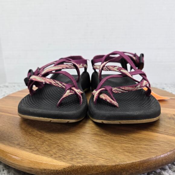 Chaco Z/2 Classic Purple Strappy Adjustable Strap Casual Outdoor Sandal Womens 7 - Picture 4 of 10